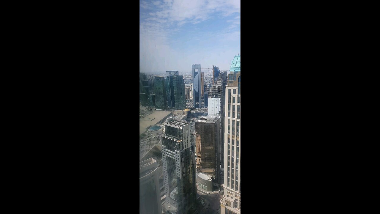 View at the 52nd Floor of Aleph Residences Doha Qatar