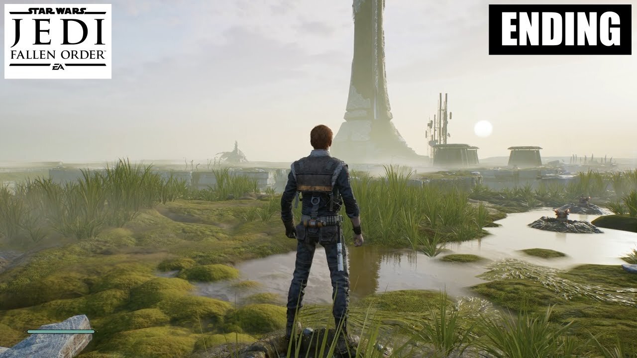 Star Wars Jedi Fallen Order - First Hour Gameplay Walkthrough Ending - Rebuilding JEDI Order