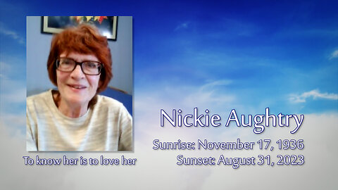 Nickie Aughtry Memorial