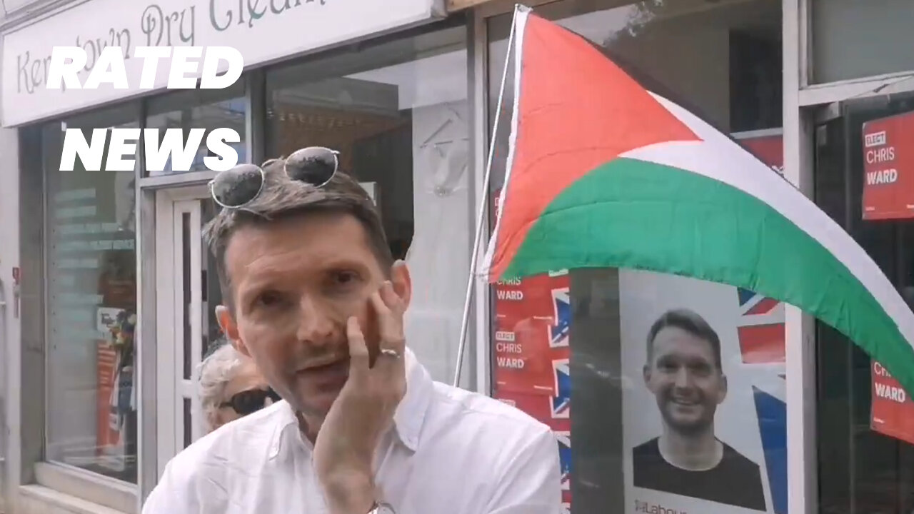 Labour Candidate Chris Ward Confronted by Brighton Palestine Group