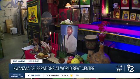 Kwanzaa celebrations at World Beat Center