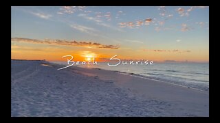 Beach Sunrise - Florida Gulf of Mexico Tranquil and Serene Morning