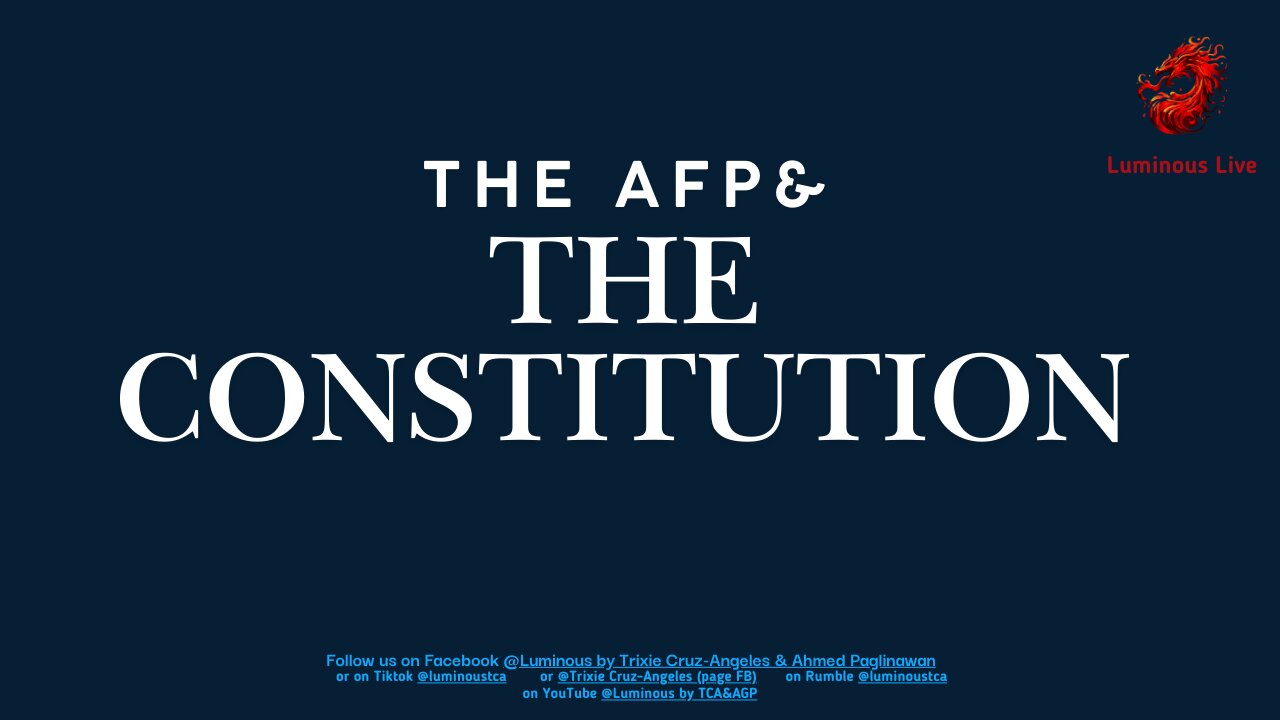 The AFP & the Constitution