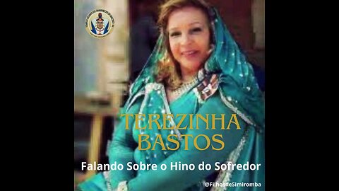 Teresinha Bastos falando sobre o hino do sofredor