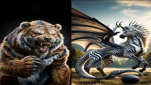 Incredible Animal Fusion: Mind-Blowing Creatures Formed by Fusing Different