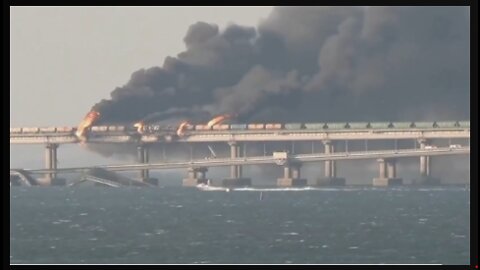Three dead after Crimea bridge explosion!