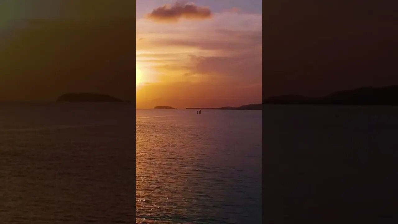 Beautiful beach sunset