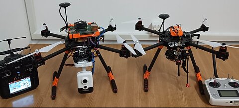 Two drones (NXP HoverGames + PX4) and one control center – QGroundControl