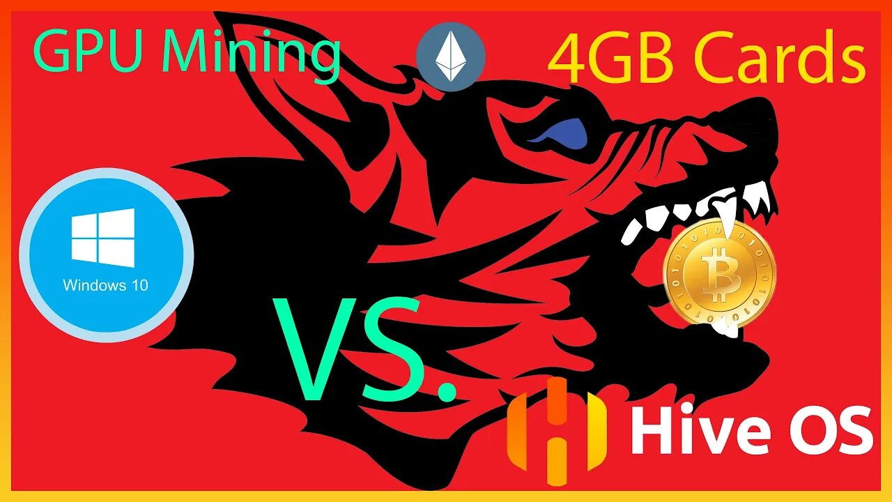 Crypto Mining Hiveos vs Win 10 4gb