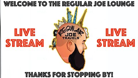 Testing For LIVE Later Tonight - Welcome To The Regular Joe Lounge - Stop By & Say Hi!