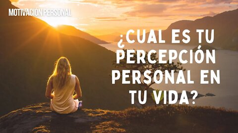 ¿CUAL ES TU PERCEPCION PERSONAL? - YOELVIN MOLINA