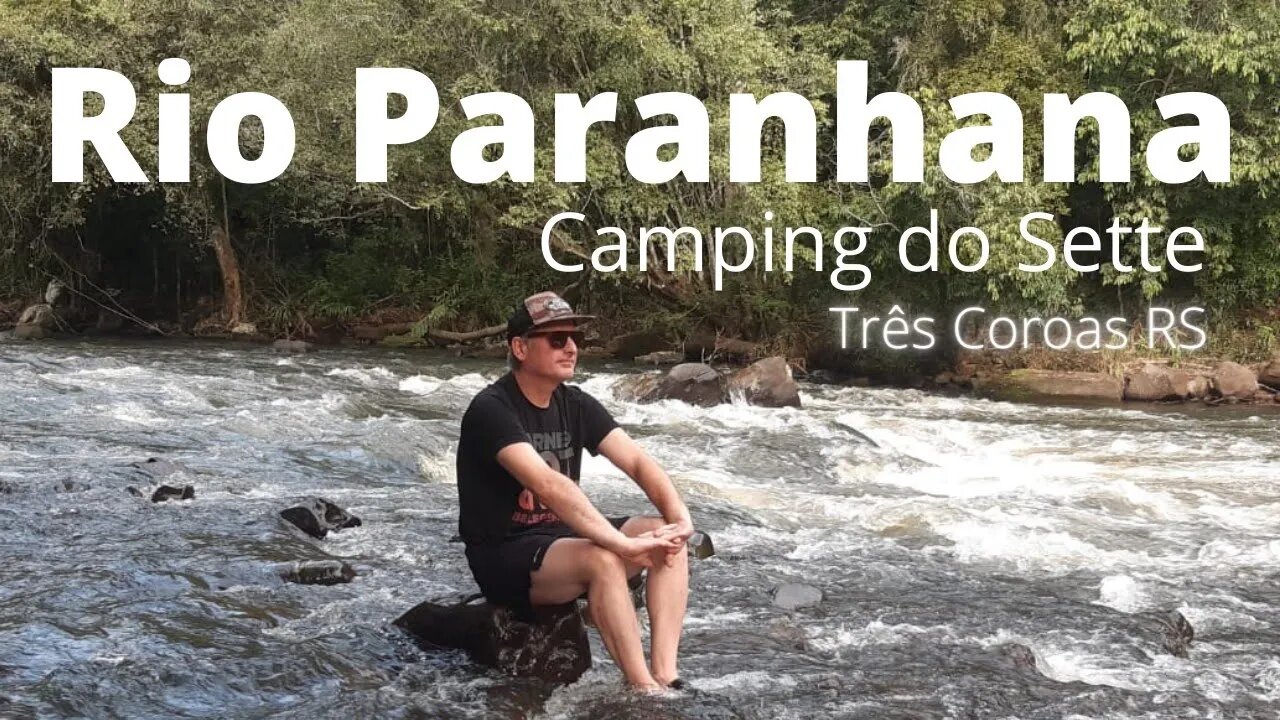 Rio Paranhana em Três Coroas RS Camping do Sette #canoagem #trescoroas #acampar