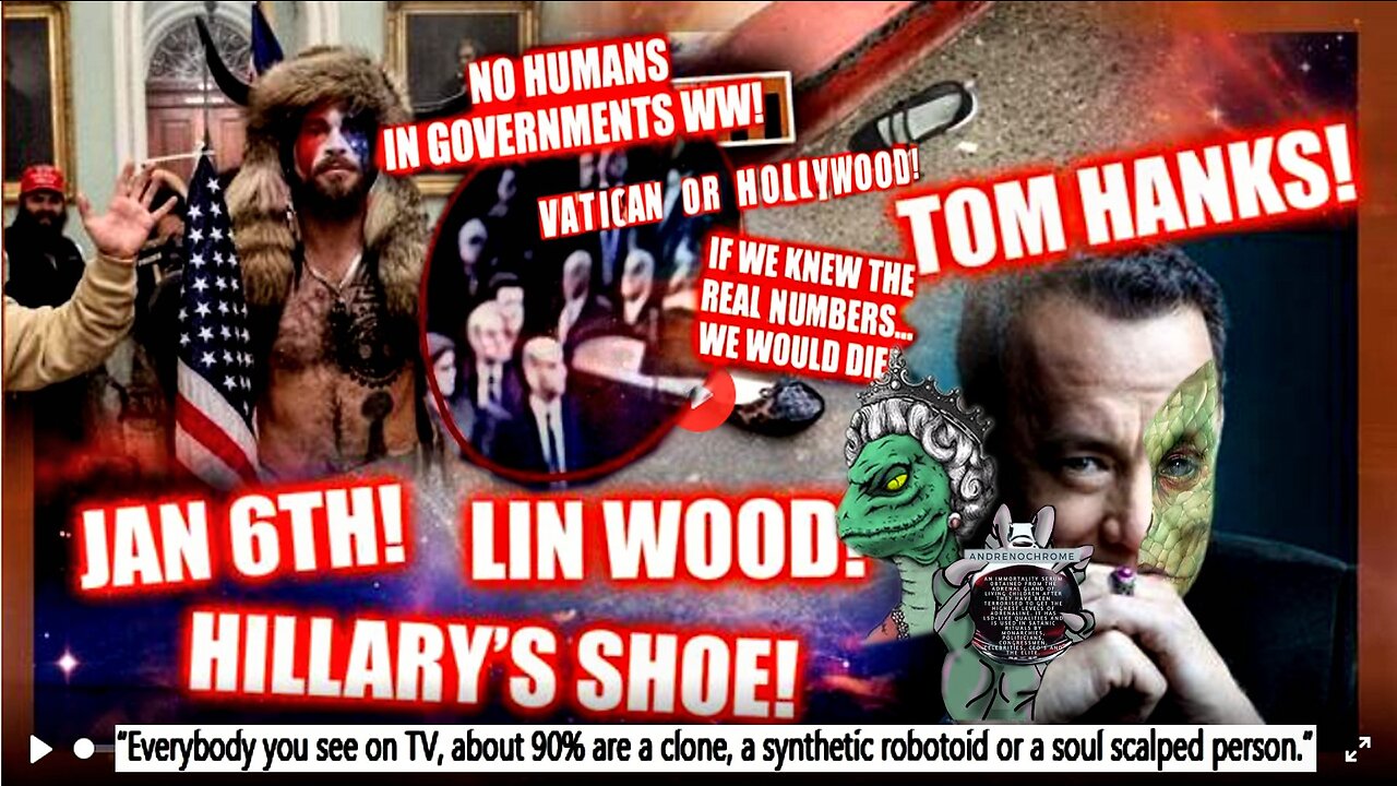 JAN 6 BREAKDOWN! HILLARY'S SHOE! TOM HANKS ASSASSIN! LIN WOOD AND MIKE PENCE!