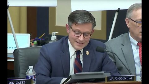 Congressman Johnson's remarks during a House Judiciary Committee markup