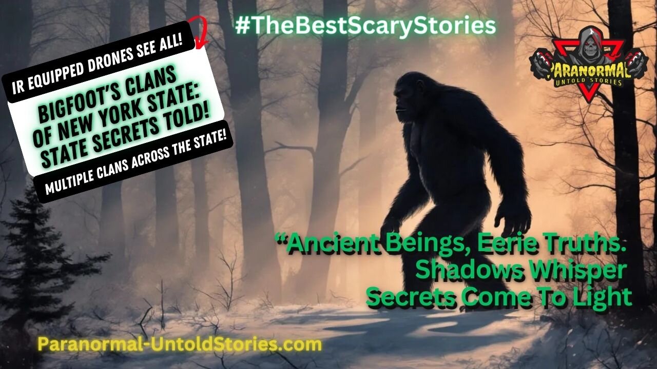 #Bigfoot Clans in New York: State Secrets Revealed #Paranormal #newyork #creepypasta #urbanlegends