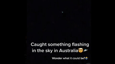 UFO sighting in Australia 2022.🇦🇺