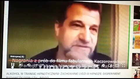 TRANSOWA HIPNOZA - KACZOROWSKIEGO EKSPERYMENTY W MANIPULACJI CZŁOWIEKIEM