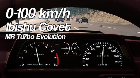 Ibishu Covet MR Turbo Acceleration | BeamNG