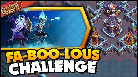 Fa - Boo - Loud challenge of Clash of Clan game