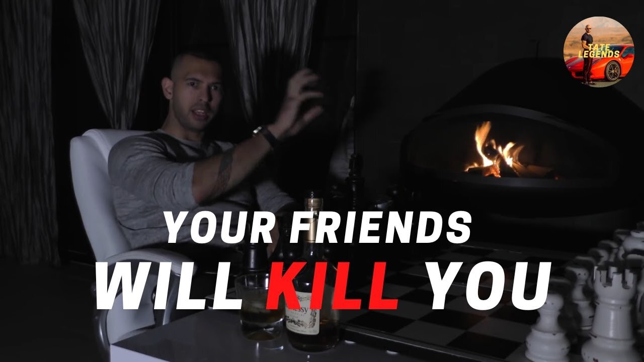 🔴WATCH: Andrew Tate on GETTING RID of Your FRIENDS