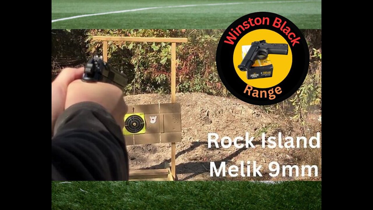 Rock island Melik 9mm No nonsense shooting targets. Fs 92 clone