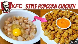 KFC STYLE POPCORN CHICKEN