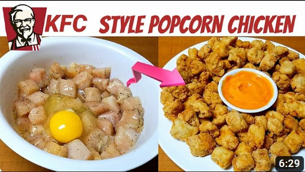 KFC STYLE POPCORN CHICKEN