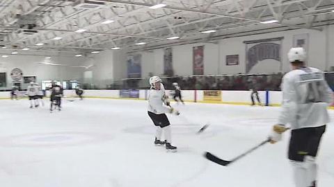 Vegas Golden Knights hit the ice for development camp
