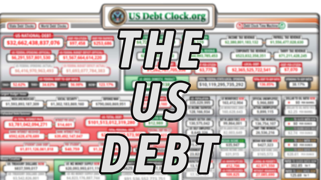 The US debt clock | usdebtclock.org