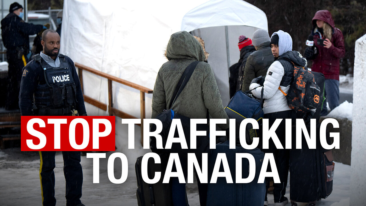 Stop Trafficking to Canada! Actions must be taken to end the situation at Roxham Road!