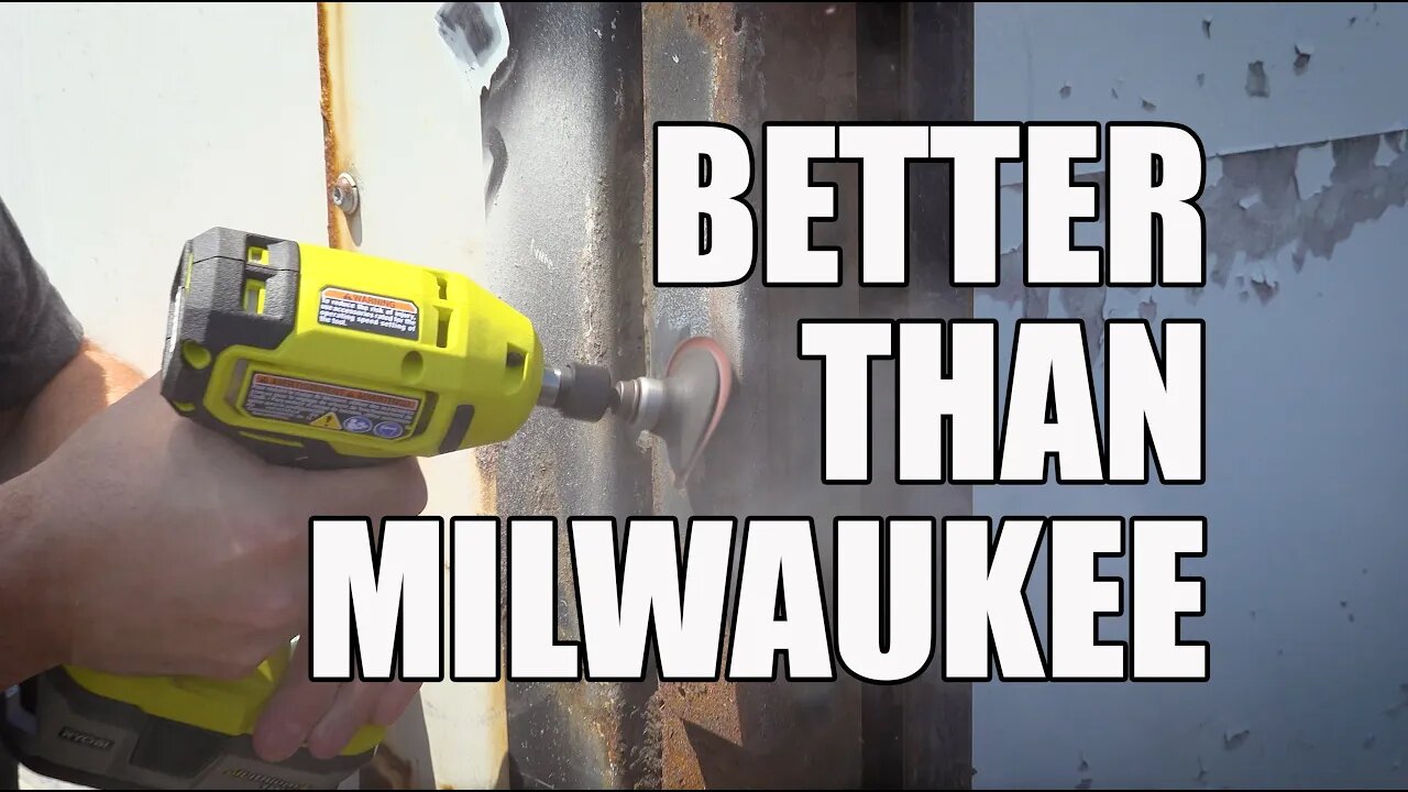 RYOBI HP Die Grinder - Milwaukee On A Budget!