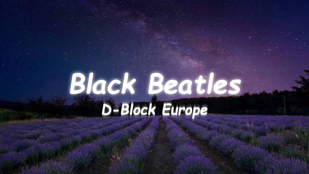 DBlock Europe - Black Beatles (Lyrics)