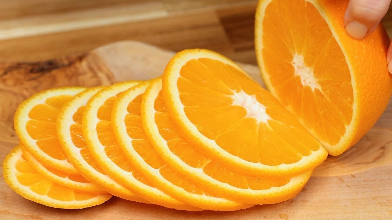 I never thought orange could be eaten like this! Eat this once and you ll never forget it