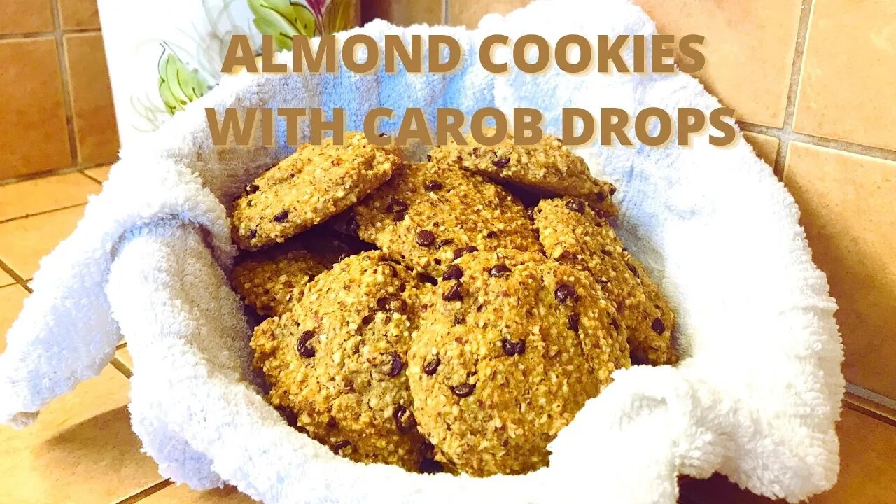 LOW CARB CAROB CHIP COOKIES - SUGAR FREE, DIARY FREE, GLUTEN FREE! #TheNeuroscienceofFood