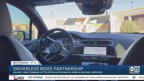 Waymo, Uber set aside past rift over self-driving car technology to team up on robotaxis in Phoenix