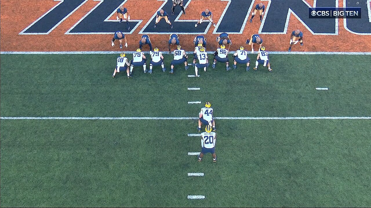 2024 - Week 08 - Michigan @ Illinois - Condensed (Every Snap + Replays)