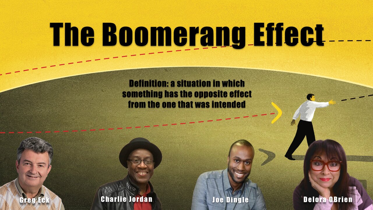 The BOOMERANG Effect - Ducking Will Not Stop What This Is Going To Do!