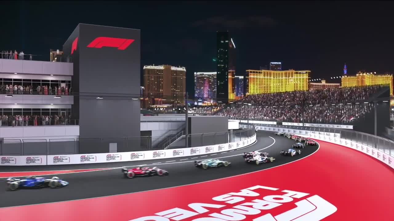 Las Vegas properties around F1 circuit facing fee or blocked views