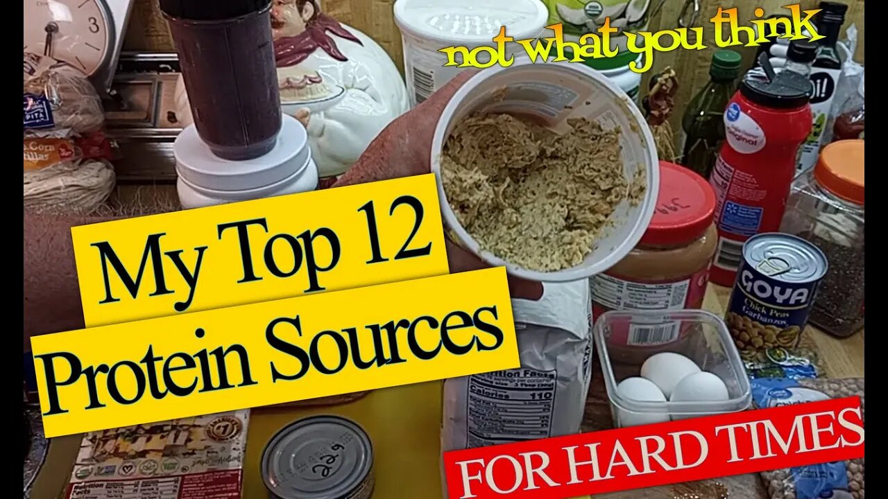 Protein for Hard Times My Top 12 Low Cost Protein Sources on a Budget or Social Security