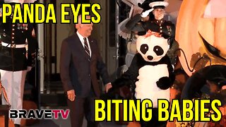 Brave TV - Ep 1890 - Biden Biting Babies with a Panda on Halloween