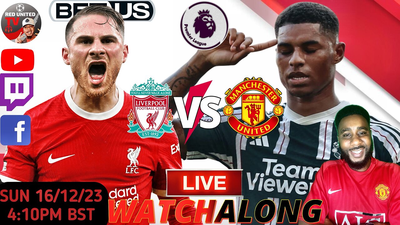 LIVERPOOL vs MANCHESTER UNITED LIVE WATCHALONG - PREMIER LEAGUE | Ivorian Spice