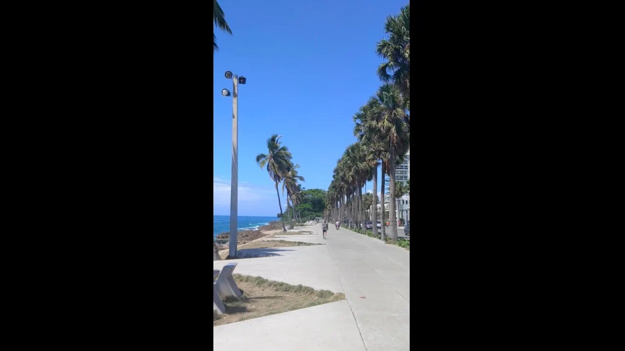 Malecon in Colonial Zone, Santo Domingo, Dominican Republic