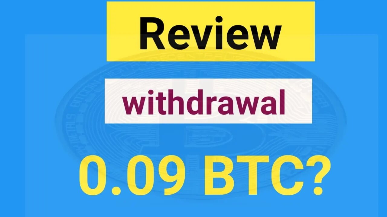 I got 0.09 BTC? || Review about automining btc website || legit or scam?
