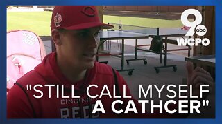 Cincinnati Reds Tyler Stephenson talks injury recovery, position changes and starting pitching