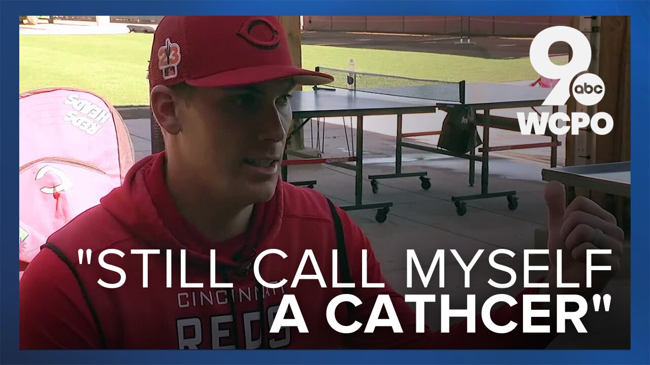 Cincinnati Reds Tyler Stephenson talks injury recovery, position changes and starting pitching