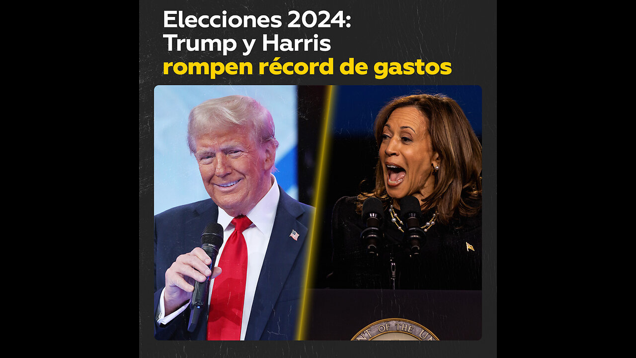 ¿Cuánto gastaron Trump y Harris en las elecciones más costosas de la historia?