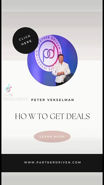 Learn how to do deals with me