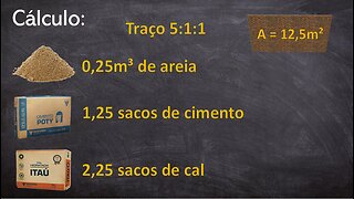 Como CALCULAR o Material do REBOCO (Passo a Passo)