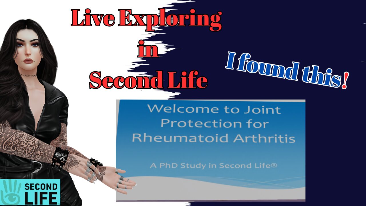 Rheumatoid Arthritis Education in Second Life - Look what I found LIVE 9/3/2024