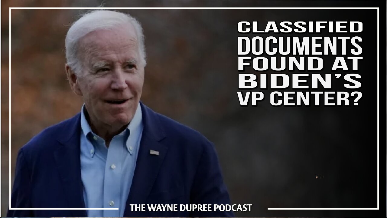 Classified Docs Found From Biden’s Time As VP